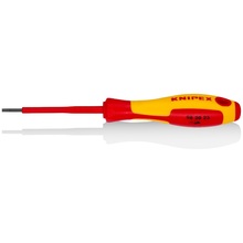 Isoleeritud lapik kruvikeeraja Knipex 2.5 x 75 mm, 17.7 cm