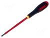 Isolatsiooniga lapik kruvikeeraja Bahco Ergo 1.0 x 5.5 x 125 mm, 1000V VDE