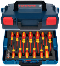 Elektrikute kruvikeerajate komplekt Bosch 1600A02NF9, 14 tk, L-BOXX 102