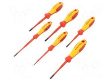 Elektrikute kruvikeerajate komplekt Knipex VDE PlusMinus 00 20 12 V05, 6 tk