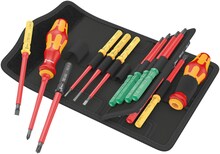 Elektrikute kruvikeerajate komplekt Wera Kraftform Kompakt VDE 17 Universal 05006611001