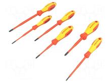Elektriku kruvikeerajate komplekt Knipex 00 20 12 V02, 6 tk, VDE
