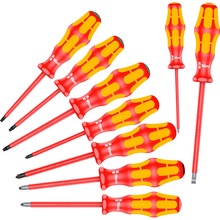 Elektrikute kruvikeerajate komplekt Wera 160 i/162 i/167 i/9 Kraftform Plus Series 100, 9 tk
