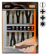Elektrikute kruvikeerajate komplekt Bahco ERGO BE-9871, 6 tk, 1000 V VDE