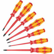 Elektrikute kruvikeerajate komplekt Wera 160 iSS/7 Kraftform Plus, 7 tk, 1000 V VDE