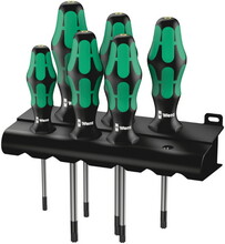 Kruvikeerajate komplekt Wera 367/6 TORX HF, 6 tk