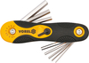Kuuskantvõtmete komplekt Vorel, 1,5-8 mm, 8 tk