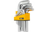 Kuuskantvõtmete komplekt JCB 5137S, 1/16-3/4, 13 tk