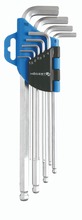 Kuuskantvõtmete komplekt Hogert HT1W808, 1,5-10 mm, 9 tk