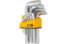 Kuuskantvõtmete komplekt JCB 5137S, 1/16-3/4, 13 tk
