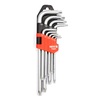 Torx võtmete komplekt Yato YT-0511, T10-T50, 9 tk