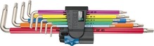 Torx võtmete komplekt Wera 3967/9 TX SXL, Multicolour, 9 tk