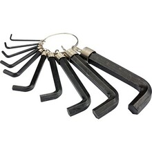 Kuuskantvõtmete komplekt Vorel, 2-14 mm, 10 tk