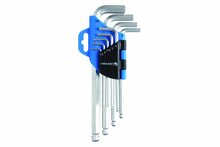 Kuuskantvõtmete komplekt Hogert HT1W804, 1,5-10 mm, 9 tk