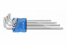 Torx võtmete komplekt Hogert HT1W831, 9 tk
