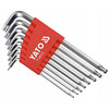 Torx võtmete komplekt Yato YT-05123, T9-T40, 8 tk