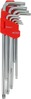 Torx võtmete komplekt Awtools AW35051BL, T10-T50, 9 tk