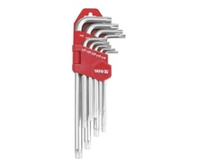 Torx võtmete komplekt Yato YT-0512, T10-T50, 9 tk