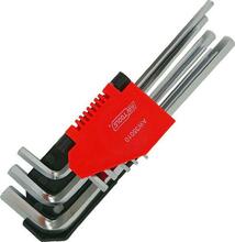 Kuuskantvõtmete komplekt AW-Tools AW35010, 1,5-10 mm, 9 tk