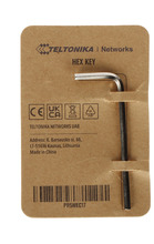 Kuuskantvõti Teltonika PR5MEC17, 19 x 53 x 2,5 mm, nikeldatud, hõbe