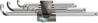 Kuuskantvõtmete komplekt Wera 950 PKLS/9 SM, 1,5-10 mm, 9 tk