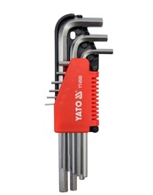 Kuuskantvõtmete komplekt Yato YT-0500, 1,5-10 mm, 9 tk