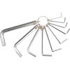 Kuuskantvõtmete komplekt Topex 35D954, L-tüüp, 1,5-10 mm, 10 tk