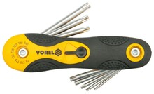 Torx võtmete komplekt Vorel 56507, 1,5-8 mm, 8 tk