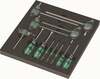 Kuuskantkruvikeerajate komplekt Wera 9713 HEX-plus, 12 tk, must/hall