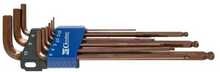 Kuuskantvõtmete komplekt Condor Werkzeug C38002 HEX, 1,5-10 mm, 9 tk