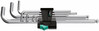 Kuuskantvõtmete komplekt Wera 05073391001, 1,5-10 mm, 9 tk