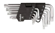 Torx võtmete komplekt Topex 35D960, T10-T50, 9 tk