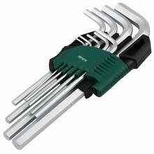Kuuskantvõtmete komplekt SATA, 1,5-10 mm, 9 tk