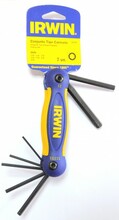 Kuuskantvõtmete komplekt Irwin, 7 tk