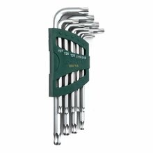 TORX L-tüüpi kuuskantvõtmete komplekt SATA, T10-T50, 9 tk
