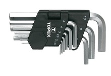 Kuuskantvõtmete komplekt Topex 35D955, 1,5-10 mm, 9 tk