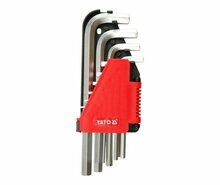 Kuuskantvõtmete komplekt Yato YT-0508, 2-12 mm, 10 tk