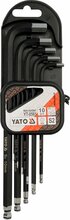 Kuuskantvõtmete komplekt Yato YT-0561, 1,27-10 mm, 10 tk