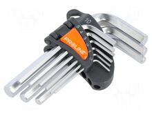 Kuuskantvõtmete komplekt Proline 48309, 1,5-10 mm, 9 tk
