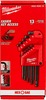 Kuuskantvõtmete komplekt Milwaukee 4932493615 HEX, 13 tk