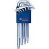 Torx võtmete komplekt Bosch 1600A01TH4, 9 tk