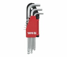 Kuuskantvõtmete komplekt Yato YT-0506, 1,5-10 mm, 9 tk