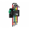 Torx võtmete komplekt Wera 967/9 TX BO, 1-9 mm, 9 tk