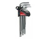 Kuuskantvõtmete komplekt Proline 48329, 1,5-10 mm, 9 tk