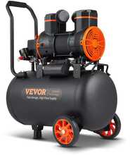 Õlivaba vaikne õhukompressor Vevor 35 L, 1800 W