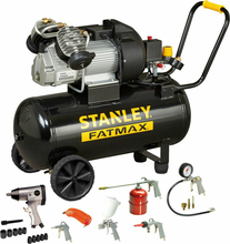 Õlimäärdega õhukompressor Stanley FMXCM0083E, 50 L