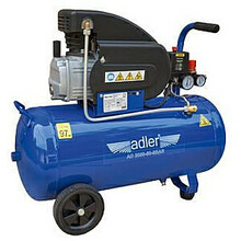Kompressor Adler AD 2050-50-8BAR, 50 L, ilma tarvikuteta