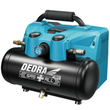 Akutoitega kompressor Dedra DED7077V, 6 L, 18 V