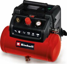Õhukompressor õlivaba Einhell TC-AC 190/6/8 OF, 1200 W, punane/must