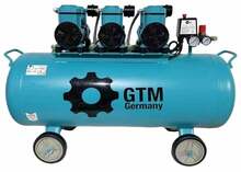 Õlivaba õhukompressor GTM MT S 120L, 3000 W